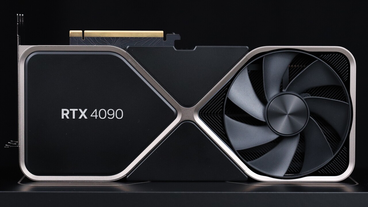 Foto van de nieuwste NVIDIA videokaart